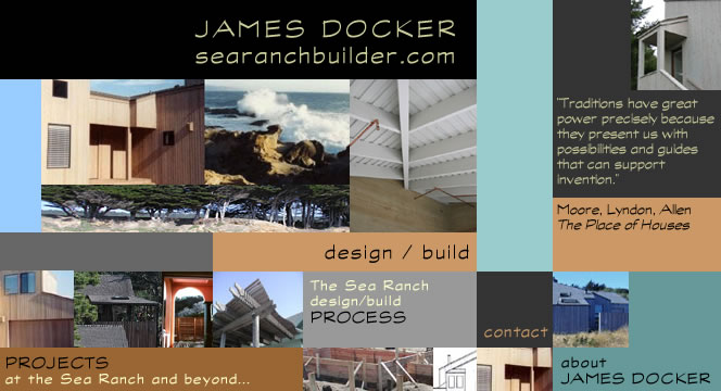 James Docker, Designer/Builder at The Sea Ranch